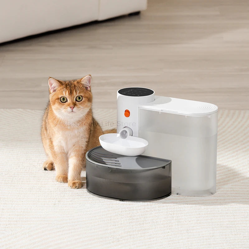 Automatic Cat Water Fountain – Gravity-Fed Pet Water Dispenser