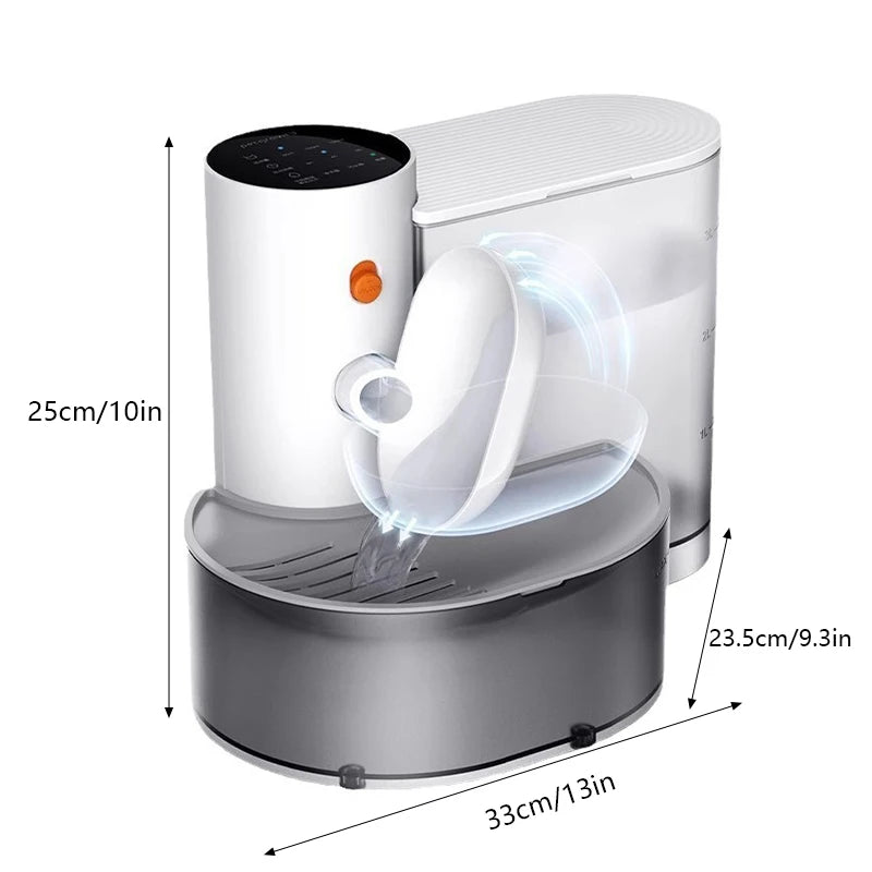 Automatic Cat Water Fountain – Gravity-Fed Pet Water Dispenser