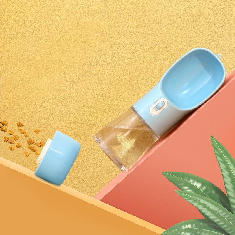 Pet Dog Water Bottle Feeder Bowl Portable Water