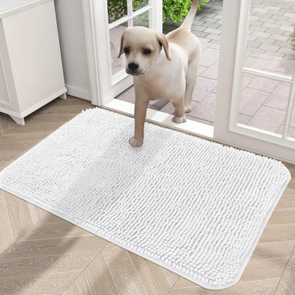Olanly Mud Absorbent Dog Door Mat – Non-Slip & Washable