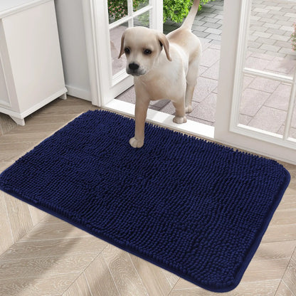 Olanly Mud Absorbent Dog Door Mat – Non-Slip & Washable