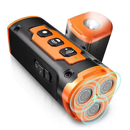 Ultrasonic Dog Bark Control & Training Device – Rechargeable with LED Light