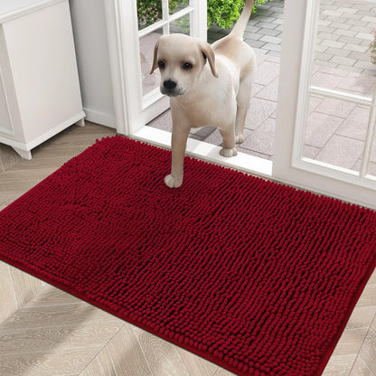 Olanly Mud Absorbent Dog Door Mat – Non-Slip & Washable