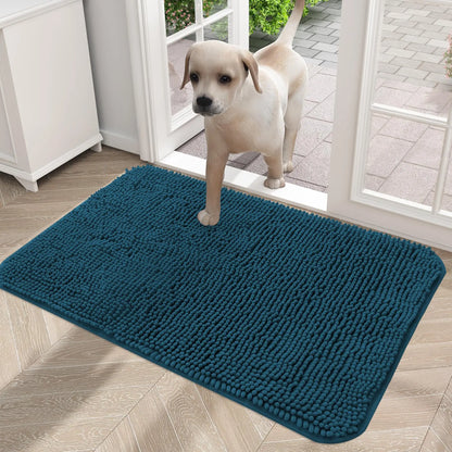 Olanly Mud Absorbent Dog Door Mat – Non-Slip & Washable