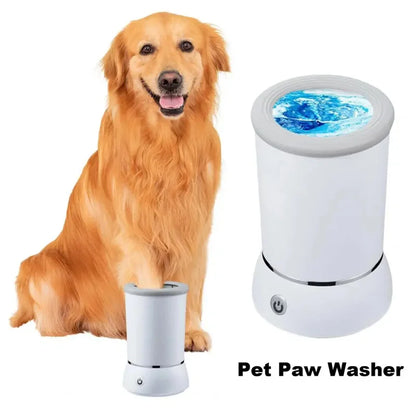 Electric Pet Paw Cleaner Cup – Automatic Foot Washer for Dogs & Cats