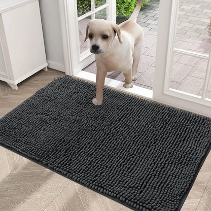 Olanly Mud Absorbent Dog Door Mat – Non-Slip & Washable