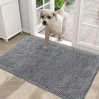 Olanly Mud Absorbent Dog Door Mat – Non-Slip & Washable