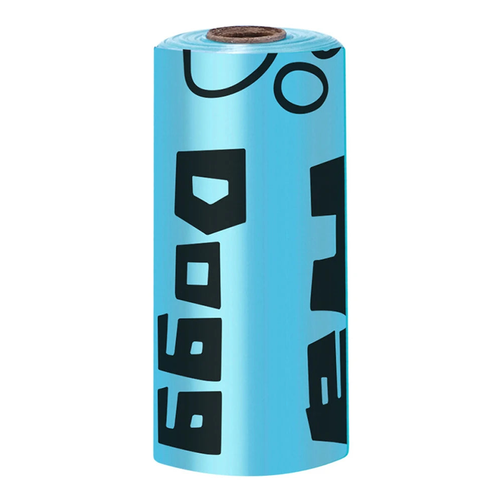 LED Dog Poop Bag Dispenser with Degradable Waste Bags