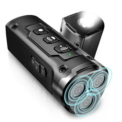 Ultrasonic Dog Bark Control & Training Device – Rechargeable with LED Light
