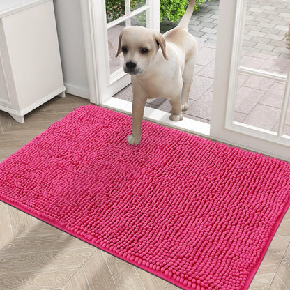 Olanly Mud Absorbent Dog Door Mat – Non-Slip & Washable