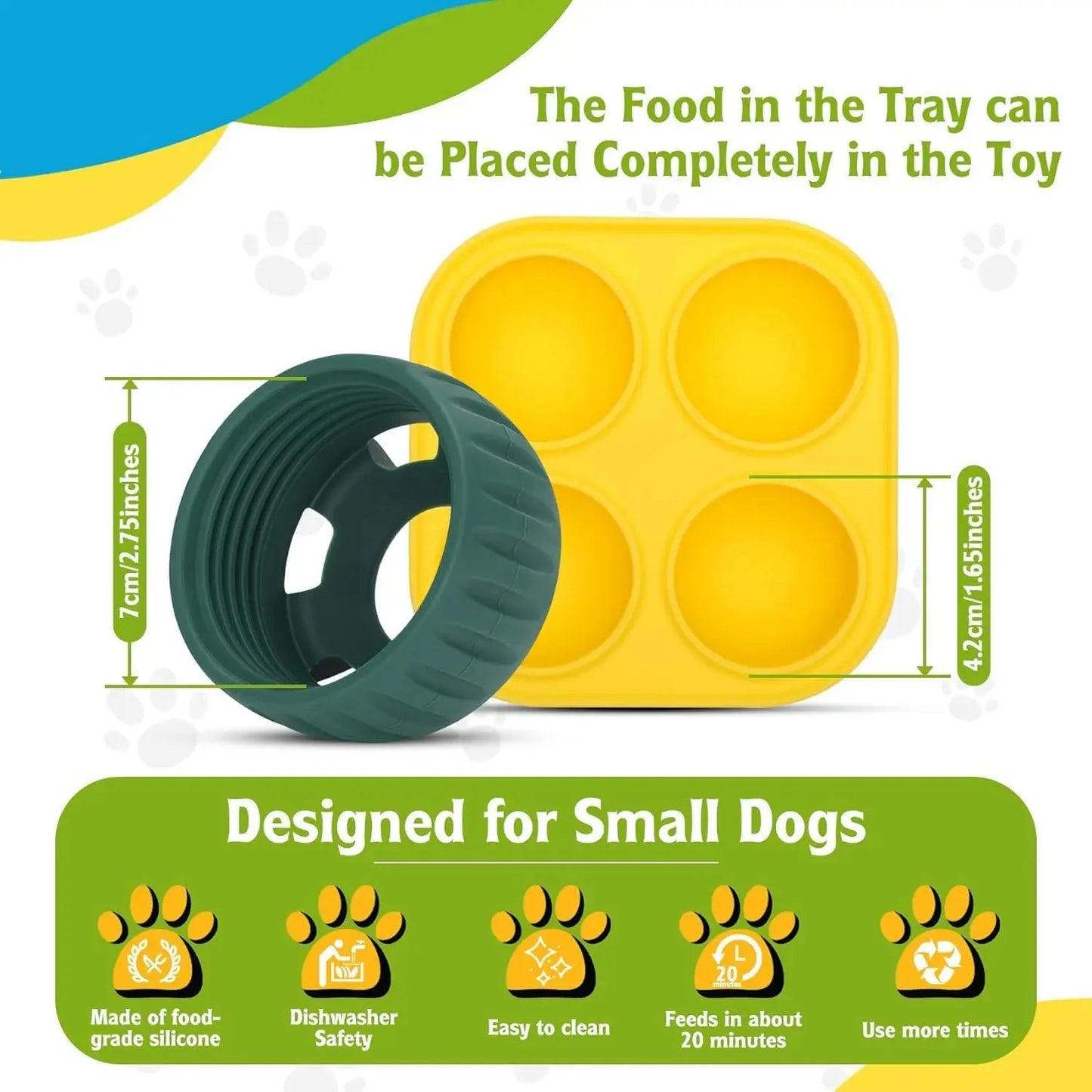 Interactive Dog Treat Funnel Toy – Fillable Chew & Training Toy