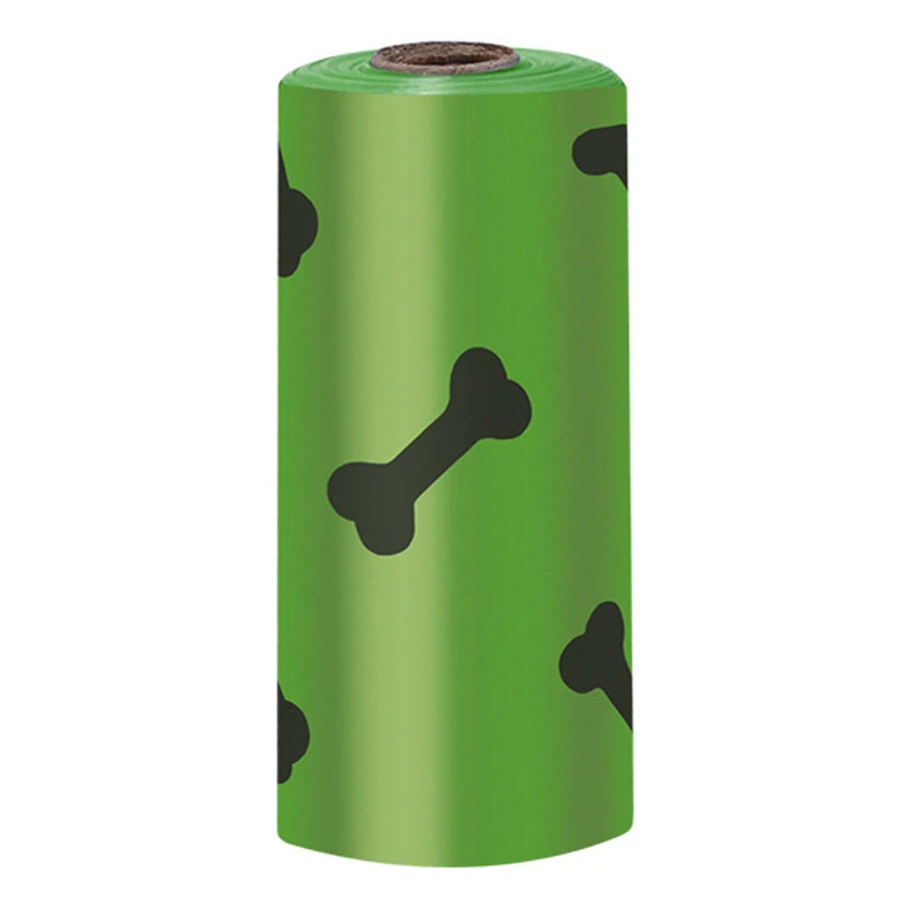 LED Dog Poop Bag Dispenser with Degradable Waste Bags