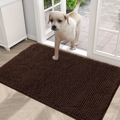 Olanly Mud Absorbent Dog Door Mat – Non-Slip & Washable