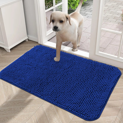 Olanly Mud Absorbent Dog Door Mat – Non-Slip & Washable
