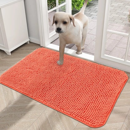 Olanly Mud Absorbent Dog Door Mat – Non-Slip & Washable