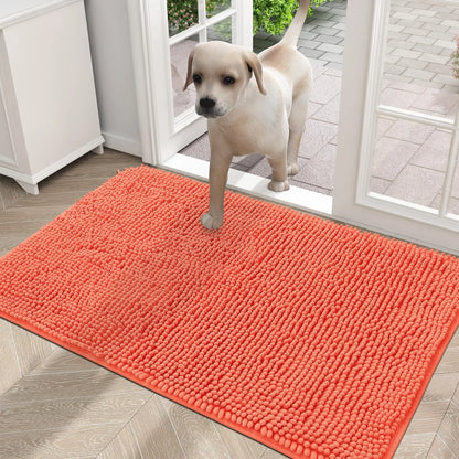 Olanly Mud Absorbent Dog Door Mat – Non-Slip & Washable