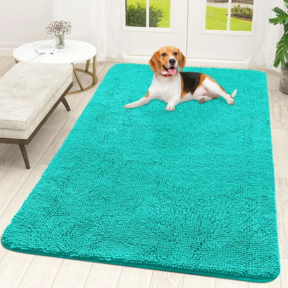Olanly Mud Absorbent Dog Door Mat – Non-Slip & Washable