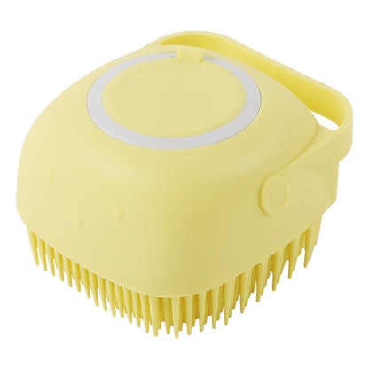 Silicone Dog Bath Massage Gloves Brush